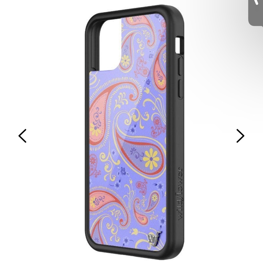 iPhone 11 Wildflower Sweet Pea Paisley Case brand new never been used.